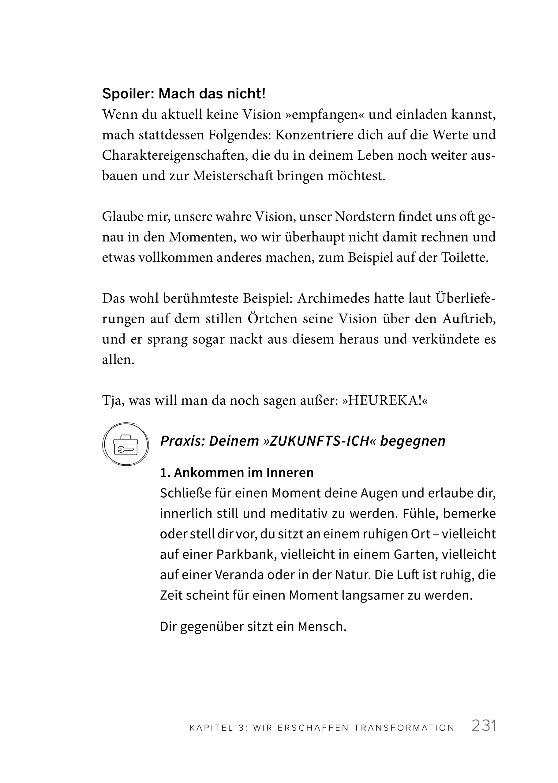 Leseprobe aus „Veränderung beginnt mit dir“ – Übung zu Werten und Klarheit